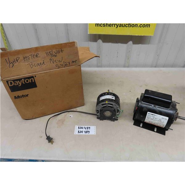 Dayton 1/3 HP electric Motor - New, 1/15 HP Motor, 1/3 HP Electric Motor