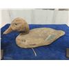 Image 2 : Vintage Wooden Duck Decoy, Brass Ships Wheel, Barometer + Clock