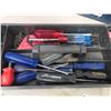Image 2 : Mastercraft Tool Box Loaded with; Sockets, Screwdrivers, Wrenches - Mostly 
