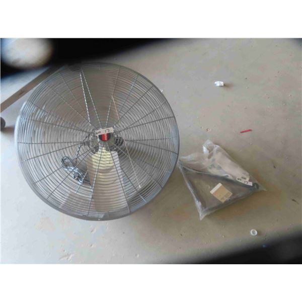 New Dayton Wall Mount Commercial 32"  Fan with Wall Mount Bracket