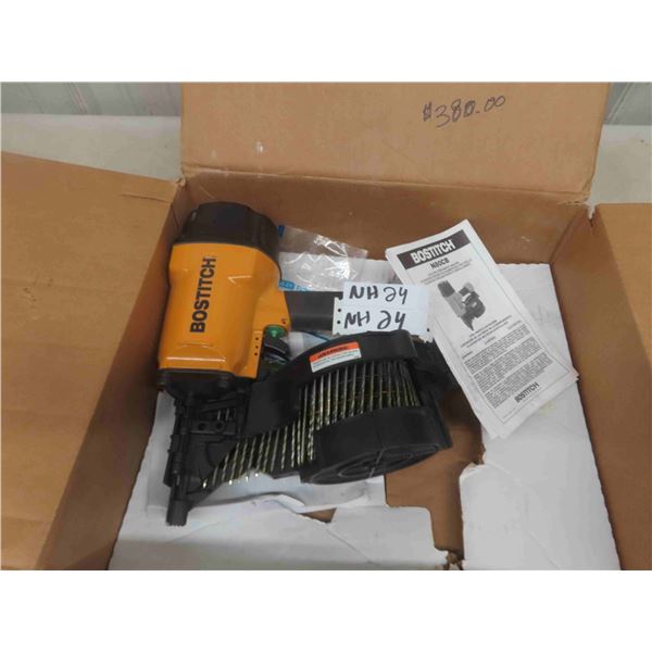 New Bostitch N 80 CB Coil Fed Air Nailer