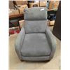 Image 1 : Super Comfy Grey Recliner - Good Condition