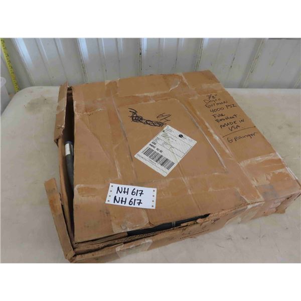 Dayco 3/8" ID 4000 PSi Fire Resistant Hose- 30' 