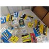 Image 8 : Large Assortment of Packaged Hardware: Hinges, Door Stops, Speaker Wire,  plus more 