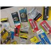Image 9 : Large Assortment of Packaged Hardware: Hinges, Door Stops, Speaker Wire,  plus more 