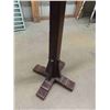 Image 2 : Antique Wooded Coat Rack with Spinning Top 60" Tall 