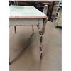 Image 3 : Antique Painted Drop Leaf Table - Fully Open 30" x 36" x 40"