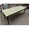 Image 1 : Farmhouse Country Harvest Table 27"x 30" x 74" 
