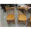 Image 2 : 3 Matching Wooden Chairs + Bonus Chair