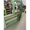 Image 4 : 3pcs Painted Wood Store Display Shelving 7" x 35" x 48" Per Section -