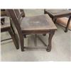 Image 4 : 3 Quarter Cut Oak Chairs - Good Bones - Need TLC