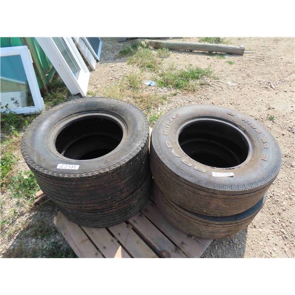 2 Road King Wide 60 F60-14 & 2 Kool Kat , Alliance G60-14 Tires