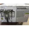 Image 3 : Brand New in The Box - Good Earth Outdoor Post Lantern Light
