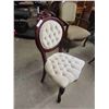 Image 2 : Fancy Rose Carved Upholstered Sitting Chair