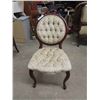 Image 1 : Antique Rose Back Upholstered Seat + Back