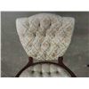 Image 6 : Antique Rose Back Upholstered Seat + Back