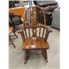 Image 1 : Windsor Style Wooden Rocking Chair