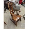 Image 2 : Windsor Style Wooden Rocking Chair