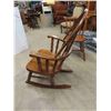 Image 3 : Windsor Style Wooden Rocking Chair