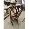 Image 4 : Windsor Style Wooden Rocking Chair