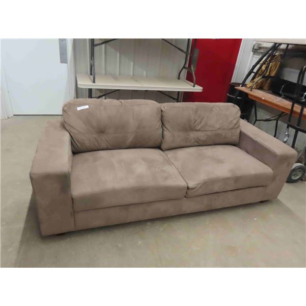 Microsuede Comfy Couch 81" Wide
