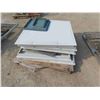 Image 1 : Pallet od Assorted Metal Access Hatches - 5 Largest 38" x 38" 