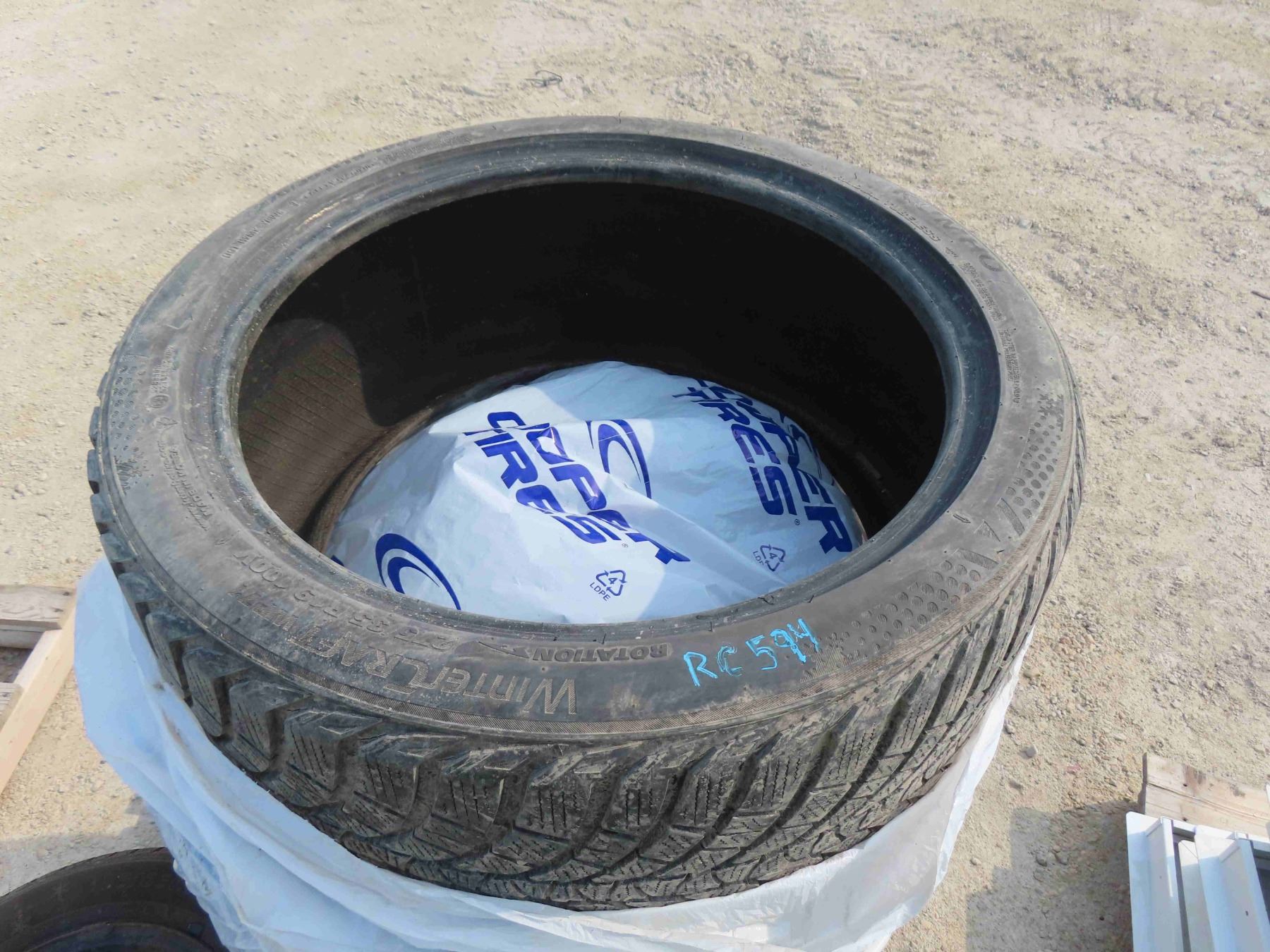 Set of 4 Kumho 275 - 35 R19 Winter Tires - Good Tread - McSherry ...