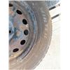 Image 3 : Pair of 4 Bolt Rims with Dynamo 185-65 R14 Winter Tires - Good Tread