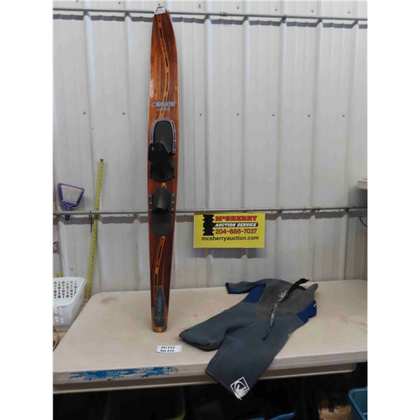 Connelly Comp -2 Water Ski Body Glove Wet Suit Sz Men's Large