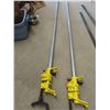 Image 5 : 4 Large Stanley Clamps ; 55" , 66", (2) 74" 