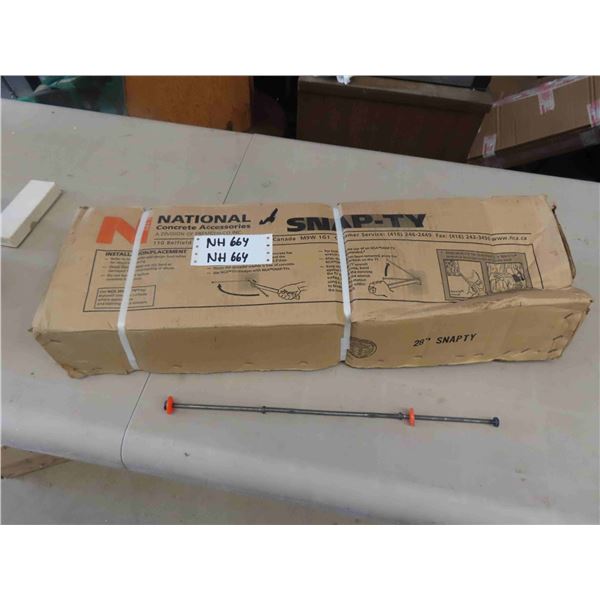Brand New Box of Concrete Snap TY 17.5"
