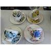 Image 3 : 4 Royal Albert Centennial Rose Tea Cup / Saucer + Small Plate Sets , 4 Assorted
