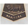 Image 3 : Very Heavy Province of Manitoba Bronze Plaque 13" x 15.5"