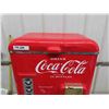 Image 2 : Plastic Coca-Cola Cooler Shaped Ice Box/ Store Display - Looks Like Old Machine, 