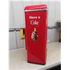 Image 6 : Plastic Coca-Cola Cooler Shaped Ice Box/ Store Display - Looks Like Old Machine, 
