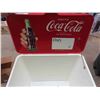 Image 8 : Plastic Coca-Cola Cooler Shaped Ice Box/ Store Display - Looks Like Old Machine, 
