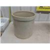 Image 4 : Medalta 5 Gal Crock + 6 Gal Crock with Lid - chipped