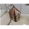 Image 3 : 2 Stained Glass Light Fixtures