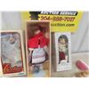 Image 3 : 10 Porcelain Dolls - 7 with Boxes 7" - 14" Tall
