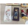 Image 4 : 10 Porcelain Dolls - 7 with Boxes 7" - 14" Tall