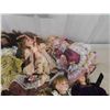Image 3 : 12 Porcelain Dolls - Victorian Theme 16" Tall