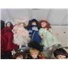 Image 3 : 12 Porcelain Dolls - Victorian Theme 16" Tall