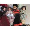 Image 4 : 12 Porcelain Dolls - Victorian Theme 16" Tall