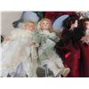 Image 5 : 12 Porcelain Dolls - Victorian Theme 16" Tall