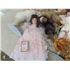 Image 4 : 8 Porcelain Dolls - Victorian Theme 16" to 20" - Including 1999 Eaton's Beauty Doll