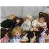 Image 2 : 18 Porcelain Dolls - Variety of Personalities 