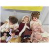 Image 6 : 18 Porcelain Dolls - Variety of Personalities 