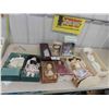 Image 1 : 8 Porcelain Dolls with Boxes - 9" to 11" Tall 