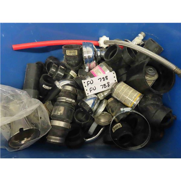 Box of Plumbing Fitting/ Connections, Shower Head