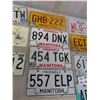 Image 4 : 15 License Plates 1970's + Up - Mainly MB 